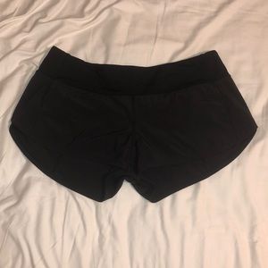 lululemon black shorts